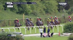 Video preview image for Stratford-on-Avon 15:25 - Hook Norton Veterinary Group 'National Hunt' Maiden Hurdle (4)