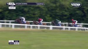 Video preview image for Epsom Downs 19:35 - Betfred Play Fred's 5 Million Handicap (Qualifier) (5)