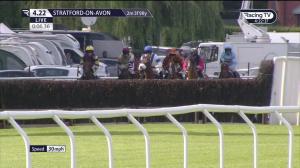 Video preview image for Stratford-on-Avon 16:22 - Marion Wright Memorial Novices' Handicap Chase (4)