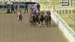 Video preview image for Chelmsford City 18:20 - Injured Jockeys Fund Apprentice Handicap (6)