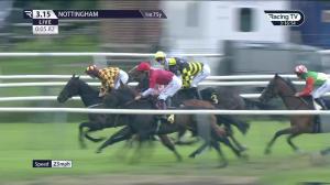 Video preview image for NOTTINGHAM 15:15 - Follow Us On Twitter @betrhino EBF Restricted Novice Stakes (5)