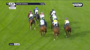 Video preview image for Epsom Downs 18:20 - British EBF Restricted Novice Stakes (Qualifier) (4)