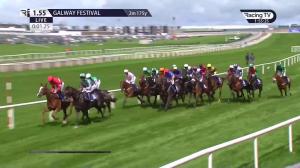 Video preview image for Galway 13:55 - Boylesports Download Our App Maiden Hurdle