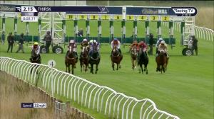 Video preview image for Thirsk 14:15 - John Mabbs Amateur Night In Cairo EBF Maiden Stakes (4)
