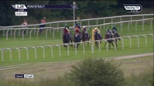 Video preview image for Pontefract 17:20 - Bet With Jayne - Your Local Bookmaker Handicap (4)
