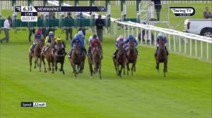 Video preview image for Newmarket 18:35 - Maritime Cargo Services Road Haulage British EBF "Newcomers'" Maiden Stakes (4) (Div 2)