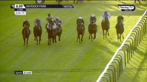 Video preview image for Haydock Park 20:00 - British EBF Restricted Maiden Fillies' Stakes (Qualifier) (4)