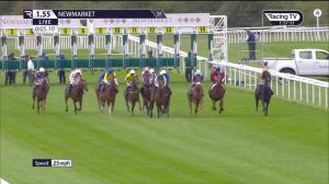 Video preview image for Newmarket 13:55 - Tiber Tiger British EBF "Newcomers'" Maiden Fillies' Stakes (2)