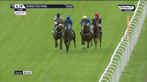 Video preview image for Hamilton Park 18:10 - Book Your Tickets @hamilton-park.co.uk 'Hands and Heels' Apprentice Handicap (5)
