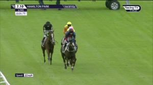 Video preview image for Hamilton Park 19:10 - Hamilton Park Restricted Maiden Stakes (5)