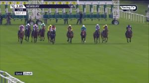 Video preview image for Newbury 14:05 - BetVictor British EBF Fillies' Novice Stakes (4)