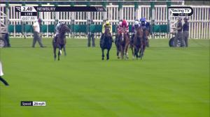 Video preview image for Newbury 14:40 - Benny Hutchins Memorial EBF Maiden Stakes (4)