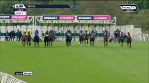 Video preview image for Thirsk 18:00 - Bresbet: Back To Bookmaking British EBF Maiden Stakes (4) (Div 2)