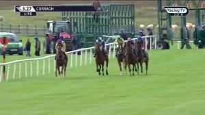 Video preview image for Curragh 15:27 - Coolmore Stud Wootton Bassett Irish EBF Futurity Stakes (Group 2)