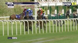 Video preview image for Pontefract 14:55 - Kenneth Hawley Memorial Restricted Novice Stakes (4)