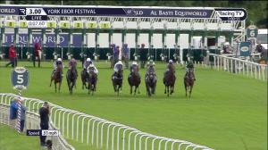 Video preview image for York 15:00 - Al Basti Equiworld Dubai Gimcrack Stakes (Group 2) (1)