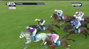 Video preview image for CARTMEL 16:00 - Fitzdares Cartmel Cup Handicap Hurdle (3)