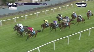 Video preview image for CARTMEL 13:20 - Sticky Toffee Pudding Handicap Chase (5)
