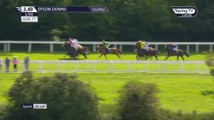 Video preview image for Epsom Downs 15:40 - Betfred Nifty 50 Amateurs' Derby Handicap (Gentleman Amateur Jockeys) (4)