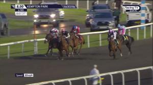 Video preview image for KEMPTON PARK 20:00 - Unibet Horserace Betting-Operator Of The Year Fillies' Handicap (5)