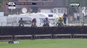 Video preview image for Stratford-on-Avon 18:00 - Hills Of Ledbury Diamond Wedding Celebration Handicap Chase (4)