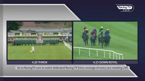 Video preview image for Down Royal 16:25 - Dale Farm Dromona 3-y-o Hurdle