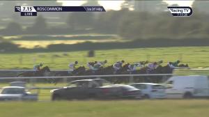 Video preview image for Roscommon 19:15 - Roscommon Racecourse On Facebook Handicap