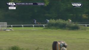Video preview image for Stratford-on-Avon 15:40 - Genair Novices' Limited Handicap Chase (3)