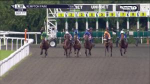 Video preview image for KEMPTON PARK 17:30 - Unibet Horserace Betting-Operator Of The Year Nursery Handicap (5)