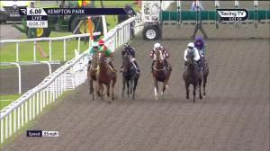 Video preview image for KEMPTON PARK 18:00 - #nationalracehorseweek Nursery Handicap (6)