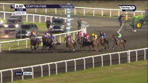Video preview image for KEMPTON PARK 20:00 - Unibet Support Safe Gambling Maiden Stakes (4)