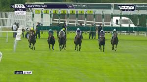 Video preview image for Sandown Park 15:15 - British Stallion Studs EBF Maiden Fillies' Stakes (4)