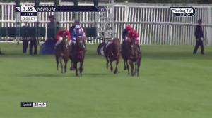 Video preview image for Newbury 15:35 - Haynes, Hanson & Clark Novice Stakes (2)
