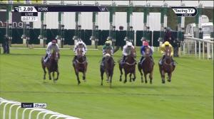 Video preview image for York 14:00 - Jigsaw Sports Branding EBF Fillies' Novice Stakes (4)