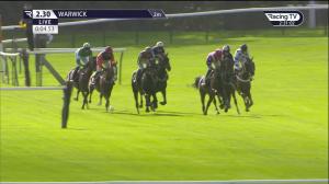 Video preview image for Warwick 14:30 - Mary's 70 Not Out Birthday Celebration Novices' Handicap Hurdle (4)