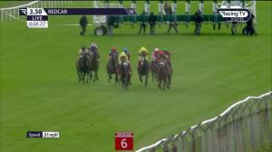 Video preview image for Redcar 15:50 - racingtv.com/freetrial Maiden Stakes (5)