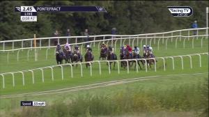 Video preview image for Pontefract 14:45 - Iveco Alternative Fuels Range At Northern Commercials EBF Maiden Stakes (5)