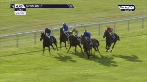 Video preview image for Newmarket 16:45 - Al Basti Equiworld, Dubai British EBF "Confined" Maiden Stakes (Colts and Geldings) (4) (Div 2)