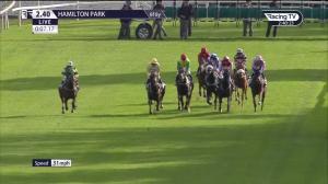 Video preview image for Hamilton Park 14:40 - Cae Technology Services Amateur Jockeys' Handicap (5)