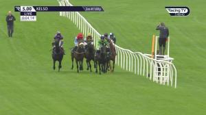 Video preview image for Kelso 17:00 - Join Racing TV Now Conditional Jockeys' Handicap Hurdle (Qualifier) (5) (Div 1)