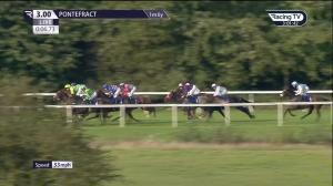 Video preview image for Pontefract 15:00 - Leslie Burton (Fisher) Handicap (4)
