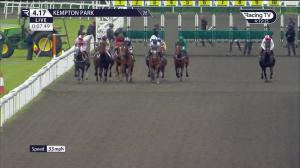 Video preview image for KEMPTON PARK 16:17 - Unibet Horserace Betting-Operator Of The Year Handicap (5)