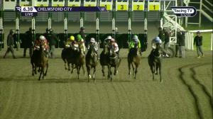 Video preview image for Chelmsford City 18:30 - Chelmsford City Racecourse Membership Available Handicap (4)