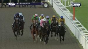 Video preview image for Chelmsford City 17:30 - Support The Injured Jockeys Fund Nursery Handicap (6) (Div 2)