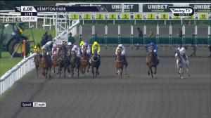 Video preview image for KEMPTON PARK 18:00 - Unibet Zero% Mission Maiden Fillies' Stakes (5)
