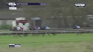 Video preview image for NOTTINGHAM 15:10 - Join Racing TV Now Nursery Handicap (5)