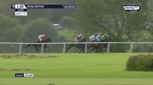 Video preview image for Wincanton 13:30 - Challenger Mares' Novices' Handicap Chase (Qualifier) (4)