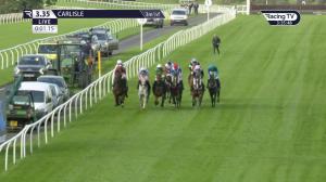 Video preview image for Carlisle 15:35 - Bet In Play On rhino.bet Handicap Chase (Qualifier) (3)