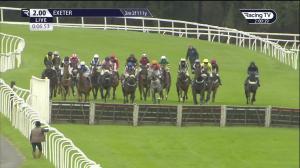 Video preview image for Exeter 14:00 - Racing TV Profits Returned To Racing Amateur Jockeys' Handicap Hurdle (5)