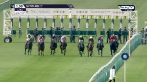 Video preview image for Newmarket 13:50 - racingtv.com Fillies' Restricted Novice Stakes (4)